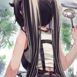 This is a pixiv picture whose title is 料理を作ってくれるハリ。.