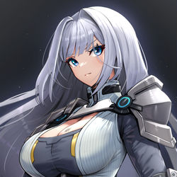 This is a pixiv picture whose title is エセル軍務長.