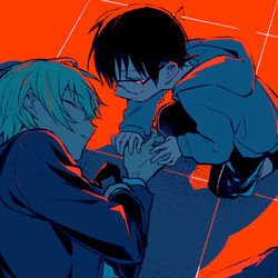 This is a pixiv picture whose title is 【腐】安コ65.