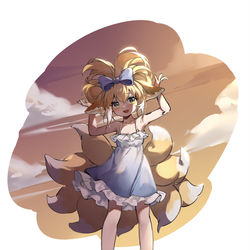 This is a pixiv picture whose title is 8月 铃兰.