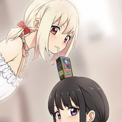 This is a pixiv picture whose title is 睡前.