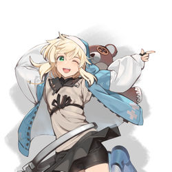 This is a pixiv picture whose title is ブリジット.