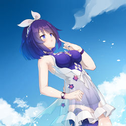 This is a pixiv picture whose title is DAY10 浪花.