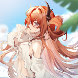 This is a pixiv picture whose title is Summer Surtr.