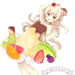 This is a pixiv picture whose title is 🍮.