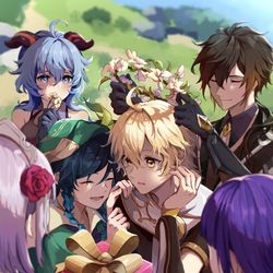 This is a pixiv picture whose title is happy birthday.