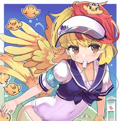 This is a pixiv picture whose title is サマーライフセイバー久侘歌ちゃそ.