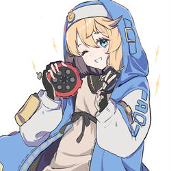 This is a pixiv picture whose title is ブリジットくん.