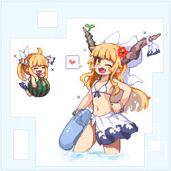 This is a pixiv picture whose title is 残暑お見舞い申し上げます.