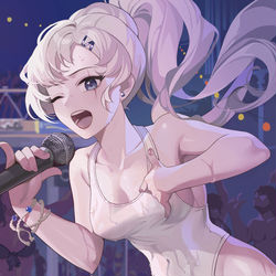 This is a pixiv picture whose title is happy 🎶🎶 weiss.