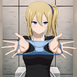 This is a pixiv picture whose title is 【pixivリクエスト】パンツあやとり早坂.