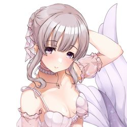 This is a pixiv picture whose title is 人魚霧子.