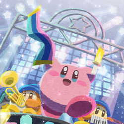 This is a pixiv picture whose title is カービィフェス.