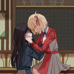 This is a pixiv picture whose title is ちさと＆たきな.