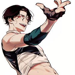This is a pixiv picture whose title is らぶフェスで浴びた肉体美.