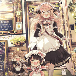 This is a pixiv picture whose title is 「いってきます！」.