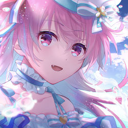 This is a pixiv picture whose title is 桃井愛莉.