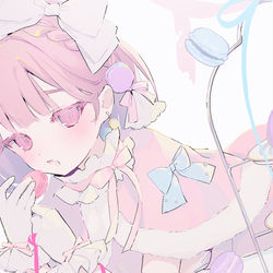 This is a pixiv picture whose title is マカロン.
