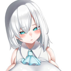 This is a pixiv picture whose title is 巨神サイズのアルスちゃん.