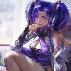 This is a pixiv picture whose title is 音你闪耀同人.