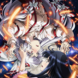 This is a pixiv picture whose title is 『幻想万華鏡』12・13話ブルーレイ版ジャケット.