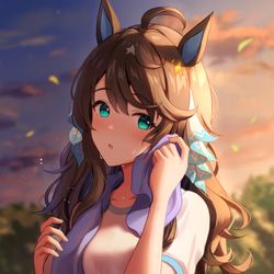 This is a pixiv picture whose title is デアリングタクト.