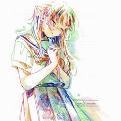 This is a pixiv picture whose title is 「大事にしまっておきたいの」.