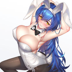This is a pixiv picture whose title is その時ウサギが現れた。.