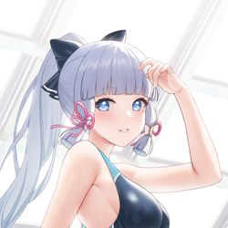 This is a pixiv picture whose title is 神里.