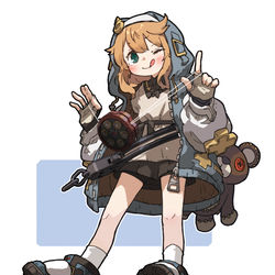 This is a pixiv picture whose title is ブリジットきゅん.