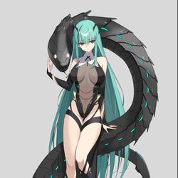 This is a pixiv picture whose title is OC.