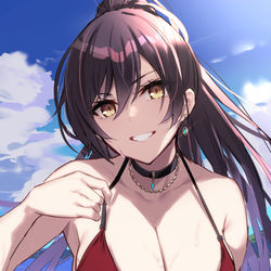 This is a pixiv picture whose title is 白瀬咲耶.
