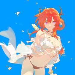 This is a pixiv picture whose title is 夏.