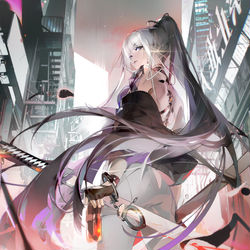 This is a pixiv picture whose title is 无期迷途 白逸.