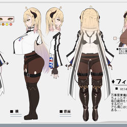 This is a pixiv picture whose title is 「フィナル・ヘドモス」の設定画像.