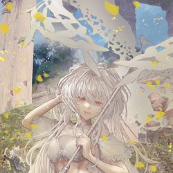 This is a pixiv picture whose title is その手に光を.