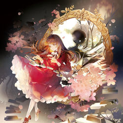 This is a pixiv picture whose title is Sakura Note.