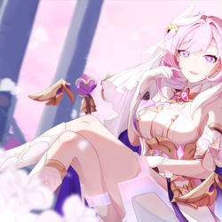 This is a pixiv picture whose title is Elysia.