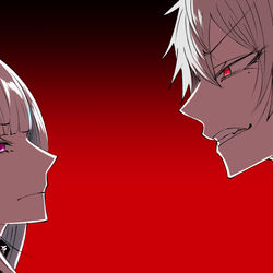 This is a pixiv picture whose title is 王道対神速.