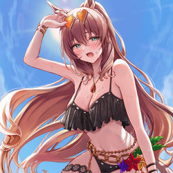 This is a pixiv picture whose title is マルゼンスキー.