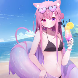 This is a pixiv picture whose title is Summer⛱️.