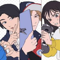 This is a pixiv picture whose title is 特撮詰め２２.