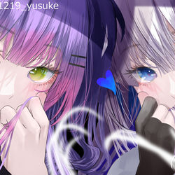 This is a pixiv picture whose title is かなとわ.