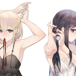 This is a pixiv picture whose title is 练习.