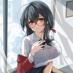 This is a pixiv picture whose title is jk大凤.