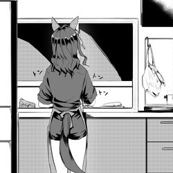 This is a pixiv picture whose title is 後ろ姿.