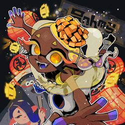 This is a pixiv picture whose title is すりみ連合.