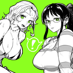 This is a pixiv picture whose title is ナミ＆ロビン　ストロングワールドver.