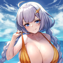 This is a pixiv picture whose title is 蠱惑のあかりちゃん☆.