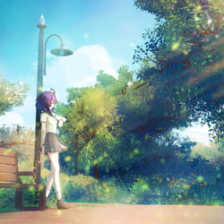 This is a pixiv picture whose title is DAY14 等待.